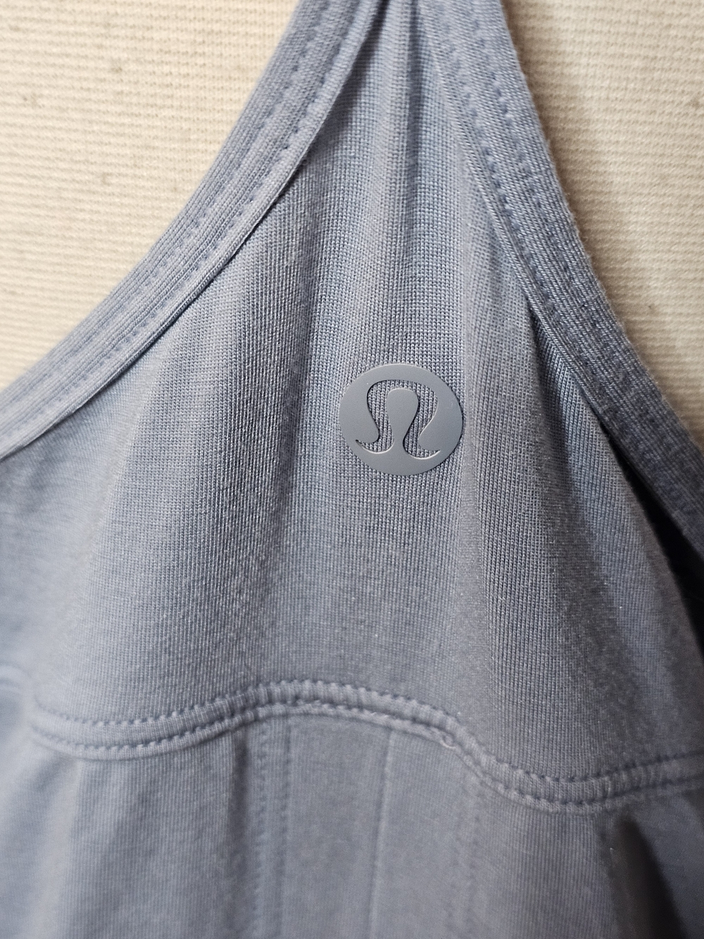 lululemon athletica Dusty Blue V-Neck Spaghetti Strap Camisole - Picture 4 of 5